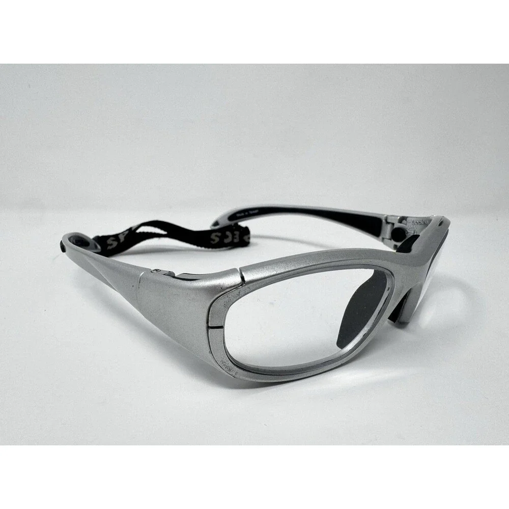 Rec Specs Maxx Liberty MX20 Halo #3 Sports Eyeglass Frames Silver 51-17-125